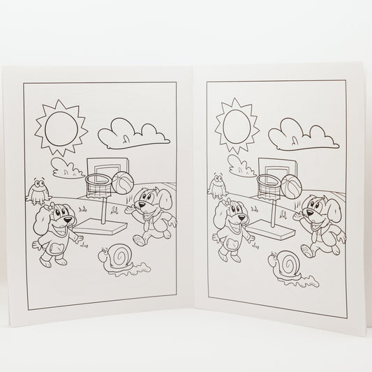 Color With Rudy and Reese Coloring Book