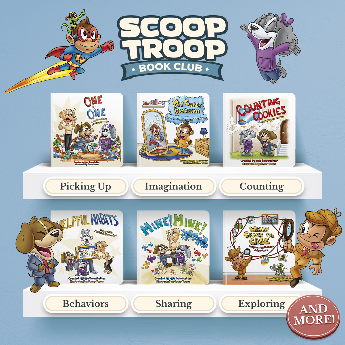 Scoop Troop Monthly Book Club