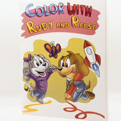 Color With Rudy and Reese Coloring Book